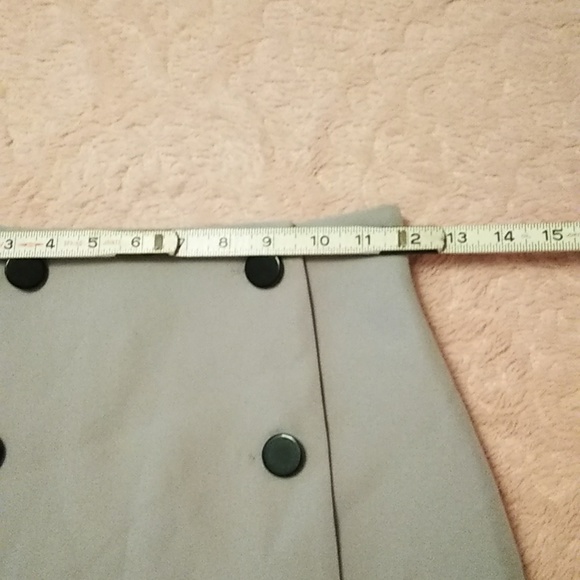 ASOS đź–¤ Button Detailed Mini Skirt - Picture 7 of 8